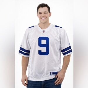 NWT Dallas Cowboys White and Blue Men's Jersey